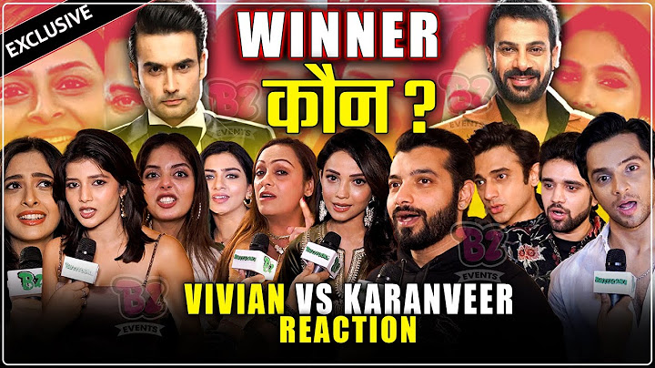 TV Celebrities Explosive Reaction On VIVIAN or KARANVEER | BB18