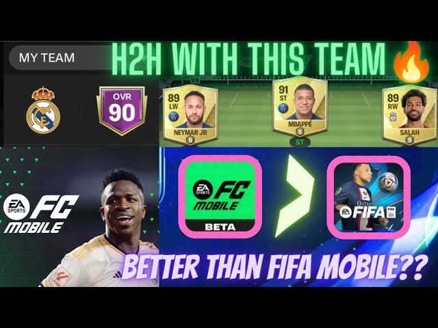 Be Prepared for this - H2H Match - EA SPORTS™ FC MOBILE beta : r/FUTMobile