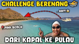 CHALLENGE BERENANG DARI KAPAL KE PULAU DI LABUAN BAJO!😱 Vlog Labuan Bajo Timboi Part. 2