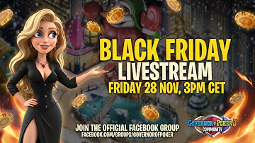 LIVE GIVEAWAY for Black Friday 🖤 - GOP3 Livestream