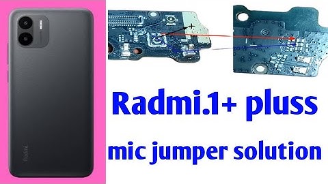 Redmi A1 Plus Mic Not working | Redmi A2 Plus Mic Problem | Redmi A1 Plus Mic Jumper | A2 Mic Ways