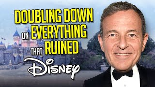 Bob Iger ruined Disney, adopts select Chapek policies to fix his own mess