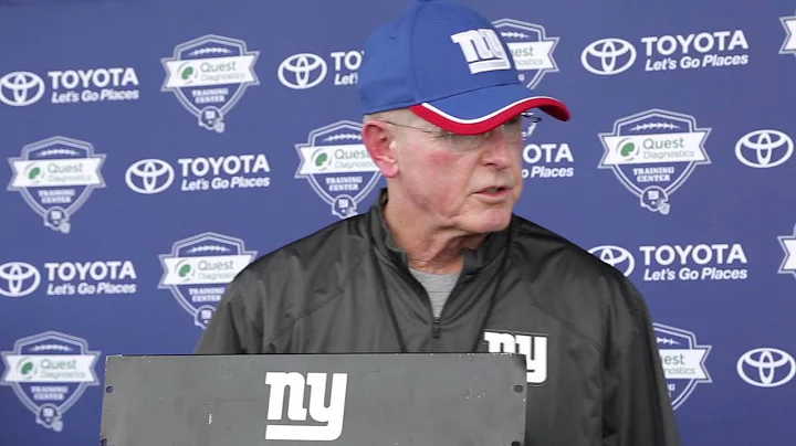 Coach Coughlin explains the 'Be where your feet are' motto