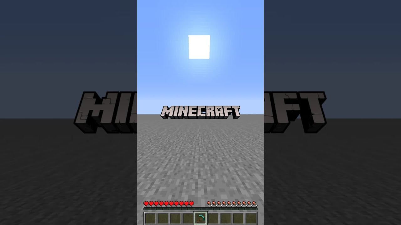 Minecraft, But If I Touch Yellow The Video Ends...