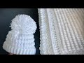 Easy crochet baby hat / craft and crochet hat  2343