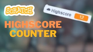 How to Create a HIGHSCORE COUNTER in Scratch! by Tek Coder 112 views 5 months ago 2 minutes, 3 seconds