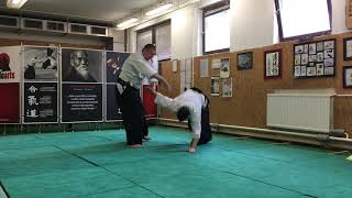 Kaeshi waza iriminage kara iriminage, sankyo, kaitennage