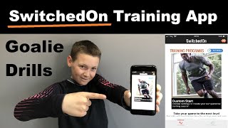 Goalkeeper Training using the SwitchedOn App | Best App for Solo Goalie Drills | Goalkeeping screenshot 5