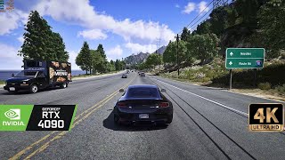 What GTA V Looks Like Running on RTX 4090 with Ray Tracing and QuantV 3D  Clouds in 4K - TechEBlog