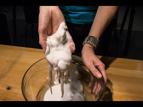 Video: Jak si doma vyrobit nenewtonskou tekutinu: recept