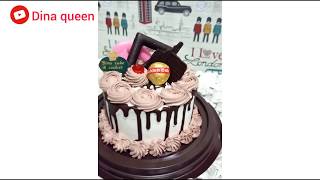Cara menghias kue ultah black forest ...