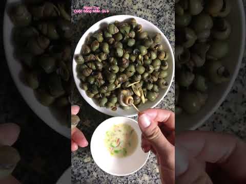 Ốc gạo hấp