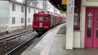 名鉄6000系 6006F 普通弥富行き 須ヶ口駅発車