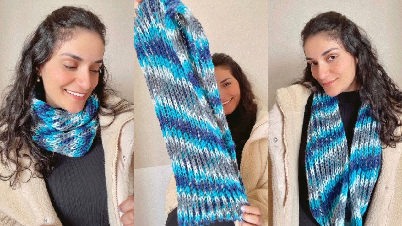 GOLA DE TRICÔ LINDA | Passo a passo ponto barra inglesa, é fácil e fica perfeito 🤩