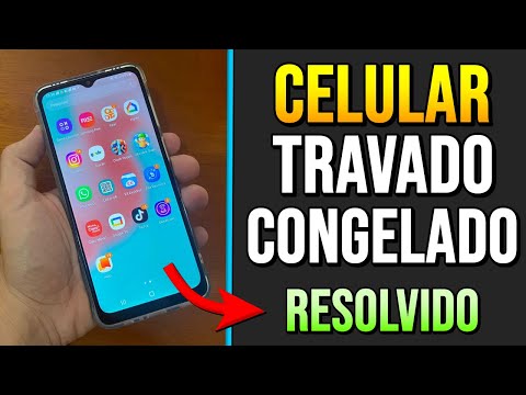 CELULAR com TELA TRAVADA e SEM DESLIGAR (Resolva AGORA)