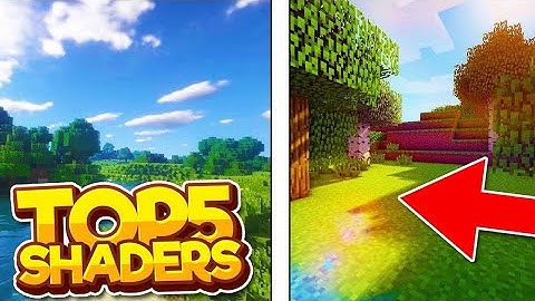 Mcpe 1.18+ [TOP 5] *Best Waters Shader* With NO LAG -- (NOT CLICK BAit
