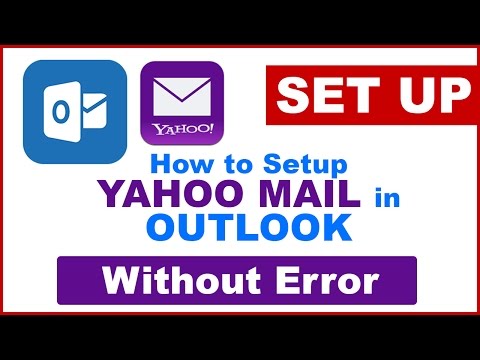 How to setup Yahoo Mail in Microsoft Outlook 2010,2013 Without any Error|Setting Yahoo in Outlook