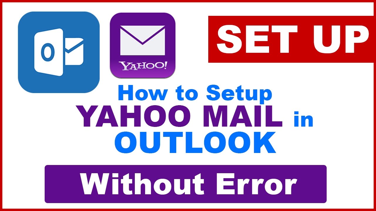 How to setup Yahoo Mail in Microsoft Outlook 2010,2013 Without any  Error|Setting Yahoo in Outlook - YouTube