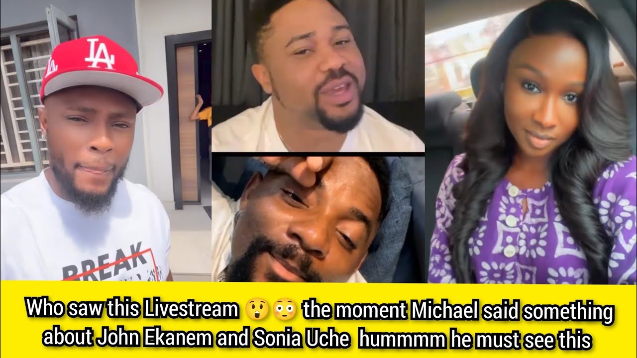 Кто видел эту прямую трансляцию 😲😳 в тот момент, когда Майкл что-то сказал о Джоне Эканеме и Соне...