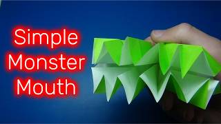Bt Origami Simple Monster Mouth Easy