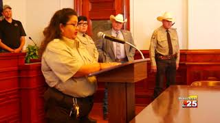 Lavaca County Sheriff's Chief Deputy honored