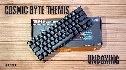 Cosmic Byte CB GK 21 Themis 60% Mechanical  Gaming Keyboard | Unboxing & First Impression