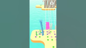 Bridge Race Level 38 😱 Super Fast Bridge Builder 🔥 | Unstoppable Speed Run 🏆 | #Shorts #runninggame