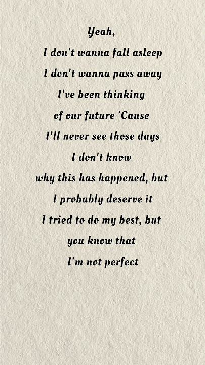 Death Bed Lyrics Powfu#shorts #lyrics #deathbedpowfu