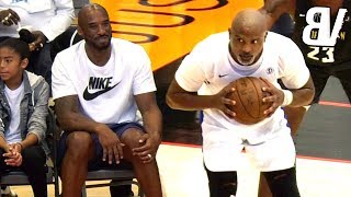 Kobe Bryant IMPRESSED By Old NBA Opponent at Drew League! Cuttino Mobley Championship Highlights