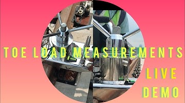 Toe load measuring device demo | metro railway | track | SKL-24 | testing | tension | Mahi