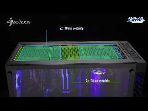 Sharkoon TG5 ATX Case Series kabum - Sharkoon TG5 ATX Case Series kabum