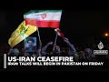 Iran says talks with US will begin in Pakistan’s Islamabad on Friday