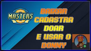 Como Cadastra,Baixar,Doar E Usar Donny