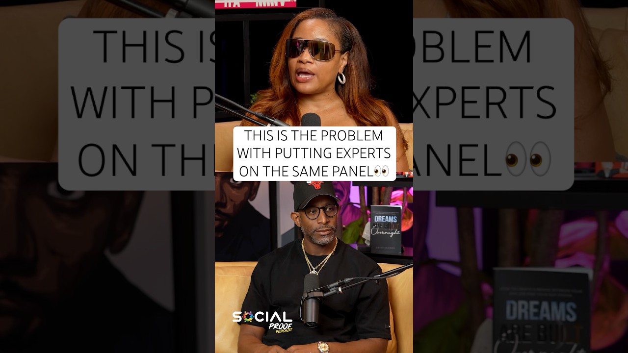 THIS IS THE PROBLEM WITH PUTTING EXPERTS ON THE SAME PANEL #socialproofpodcast