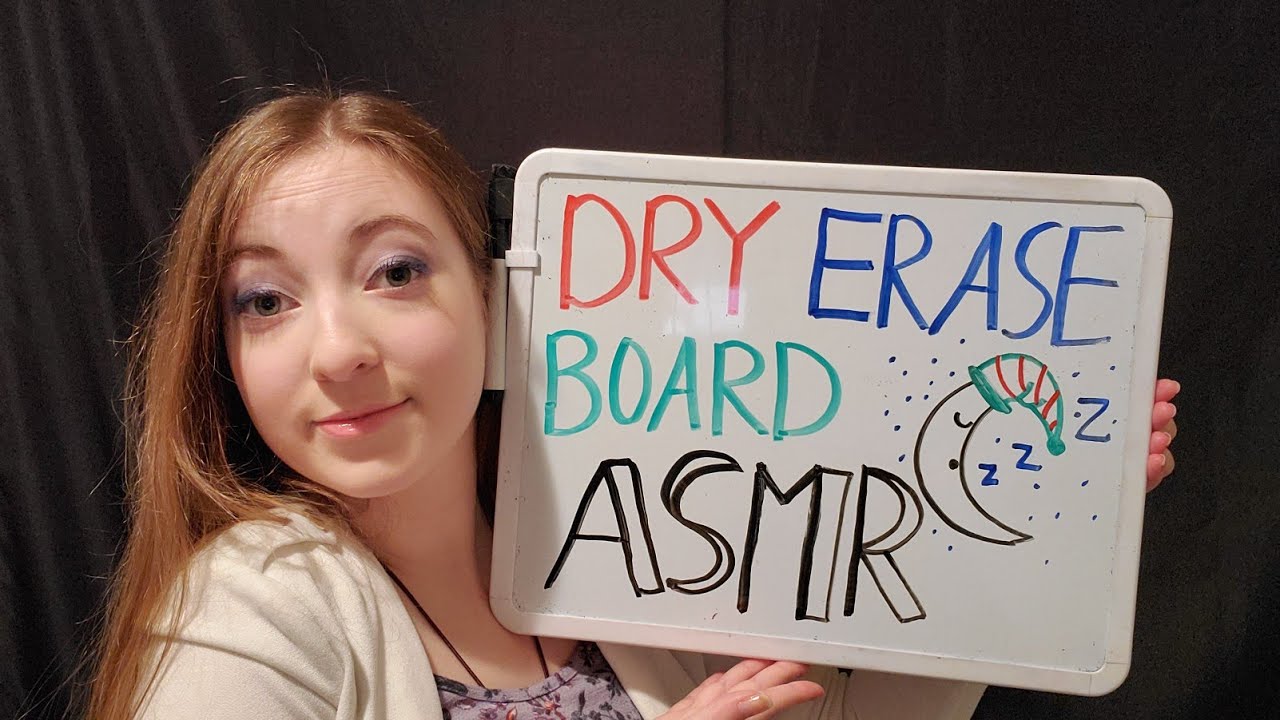 Dry Erase Board ASMR with soft speaking [Nicki Key] YouTube