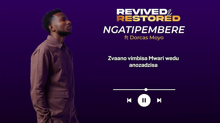 King David ft Dorcas Moyo-Ngatipembere