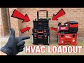 Hvac milwaukee packout loudout  air conditioning setup uk