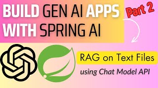 12. Spring AI : RAG on Text Files [ Part 2] 