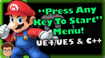 Press Any Key To Start Screen! | How To Make YOUR OWN SSB Game | Unreal & C++ Tutorial, Part 40
