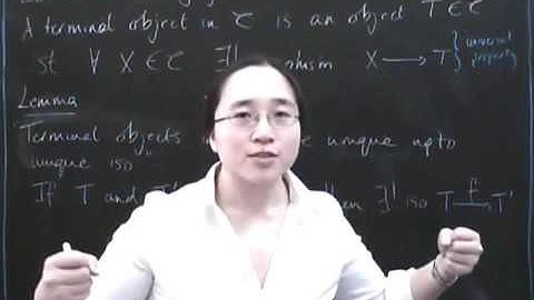 1  Terminal and initial objects