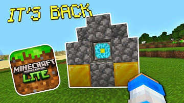 THE NETHER REACTOR CORE IS BACK! Only OG Players will remember! (Minecraft Pocket Edition)