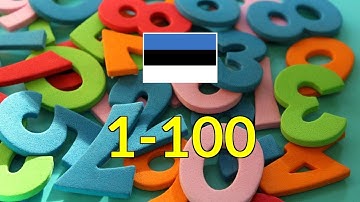 Estonian Numbers 1-100