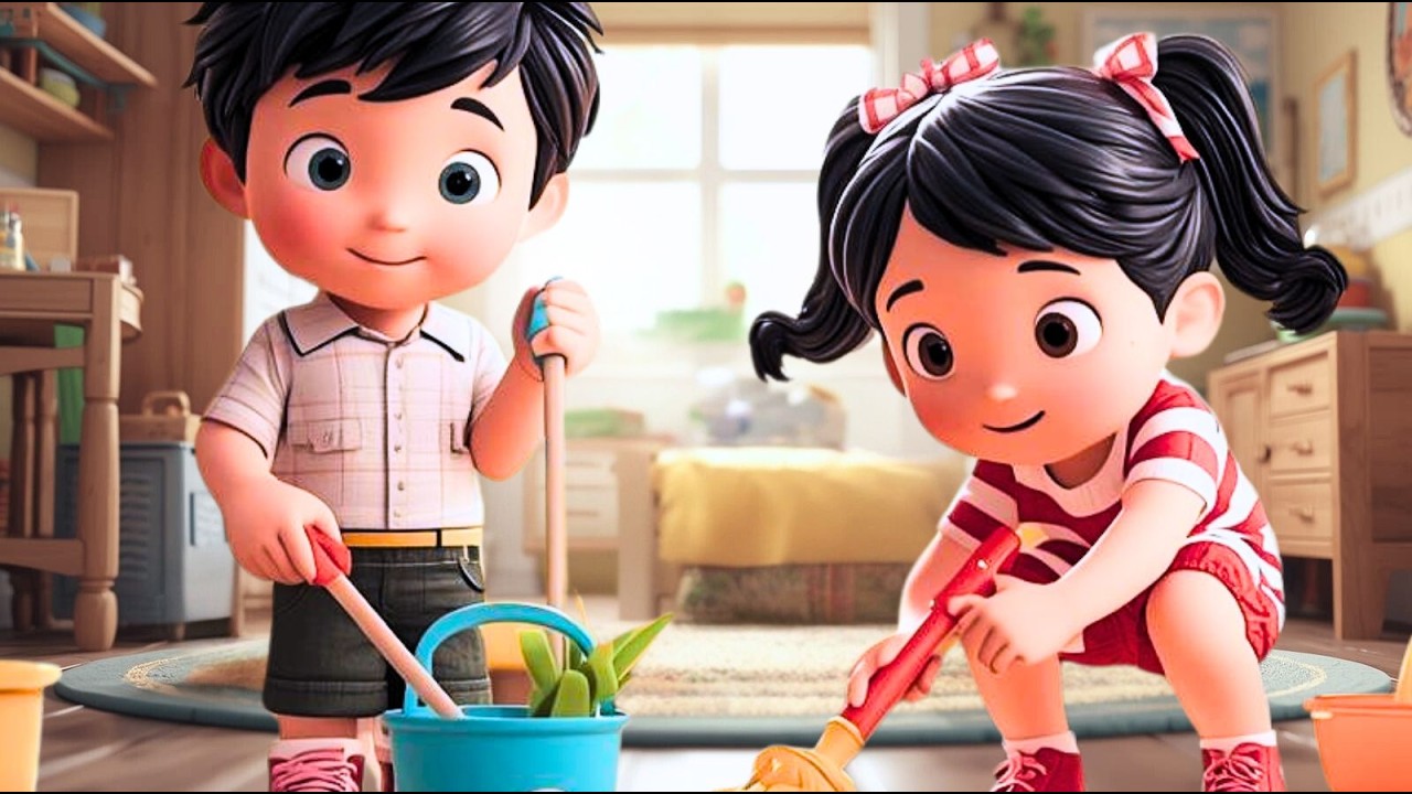 Tidy Up Routine 🥇 🧹 Clean Up Songs for Kids | Fun Tidy Up Routine - YouTube