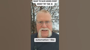 Save hours with this tip