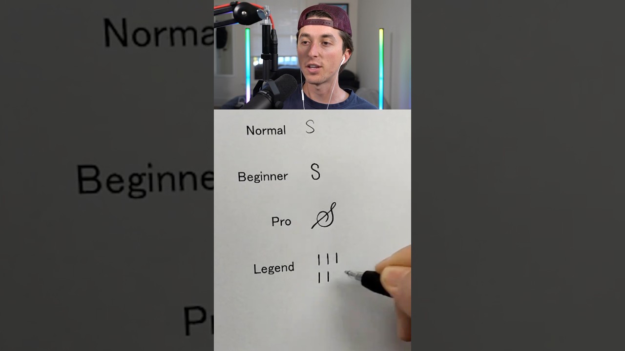 Draw The Letter S Challenge ✍️🤯