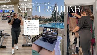 REALISTIC NIGHT ROUTINE | how I balance a 95 & my fitness journey