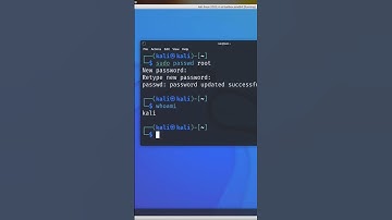 How to enable root login in kali Linux #kalilinux #linux #terminal #ethicalhacking #tips #hacking