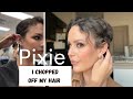 I cut my thinning hair into a pixie | SHORT STYLE FOR HAIRLOSS