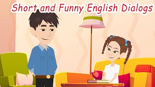English Listening and Speaking Practice through Short and Funny English  Dialogues - YouTube