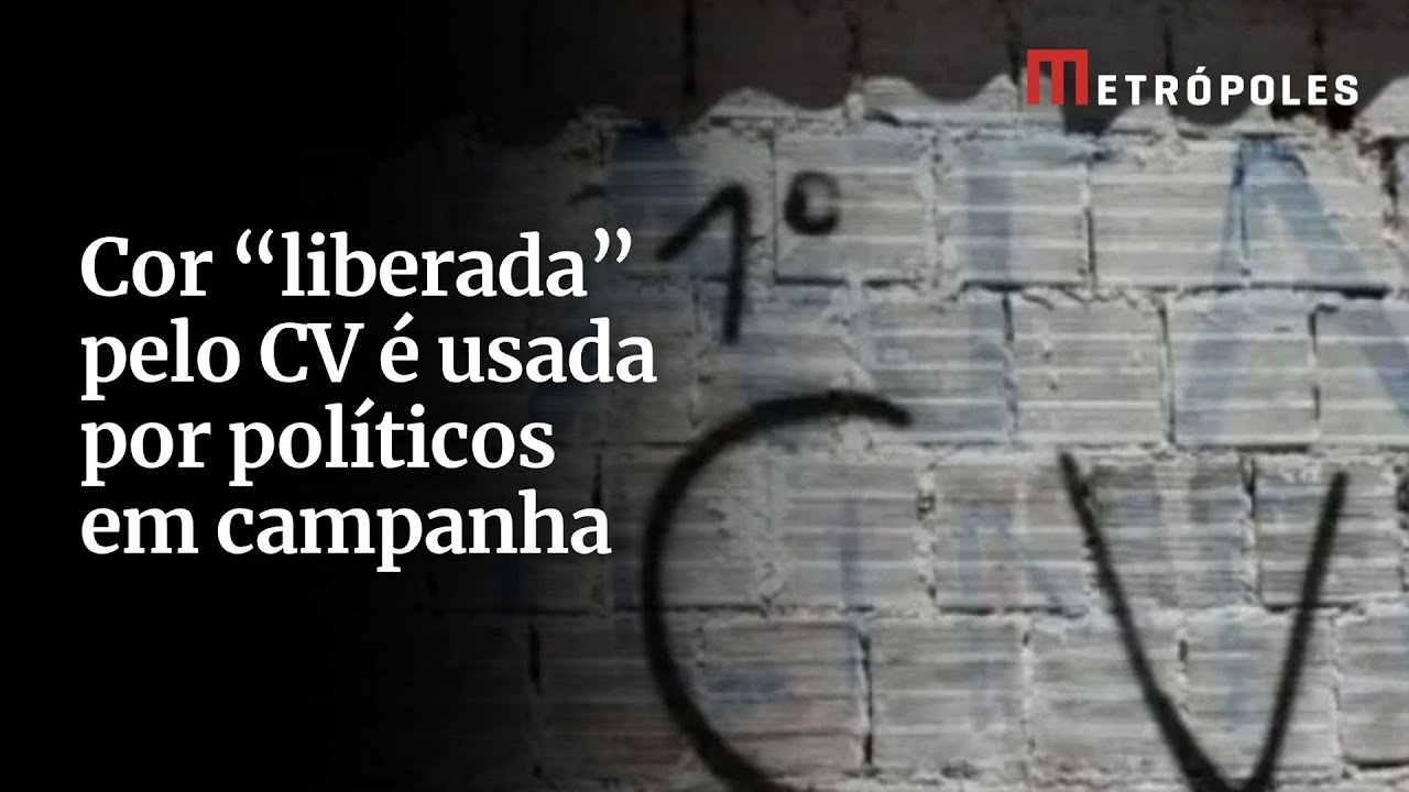 Políticos usam cor “autorizada” pelo CV para campanha em comunidade